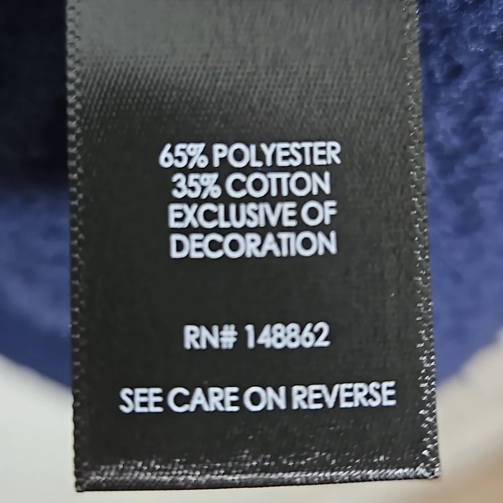 Torrid Fleece Double Breasted Peacoat Jacket Navy Size 1